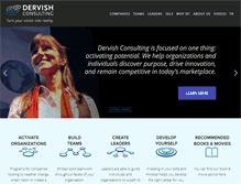Tablet Screenshot of dervishconsulting.com